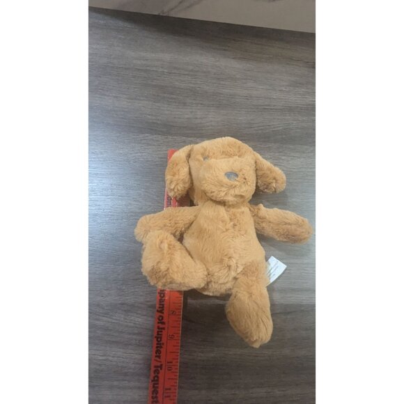 Cloud Island Plush Dog stuffed animal toy  Tan Rattle Soft & Cuddly For Kids 8" - Picture 8 of 9